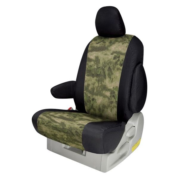  Northwest Seat Covers® - A-TACS™ 1st Row Camo Foliage/Green Sport Custom Seat Covers