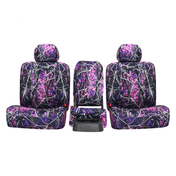  Northwest Seat Covers® - Moonshine™ 2nd Row Camo Muddy Girl Custom Seat Cover