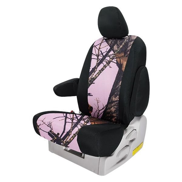  Northwest Seat Covers® - Mossy Oak™ 1st Row Camo Break Up Pink Sport Custom Seat Covers