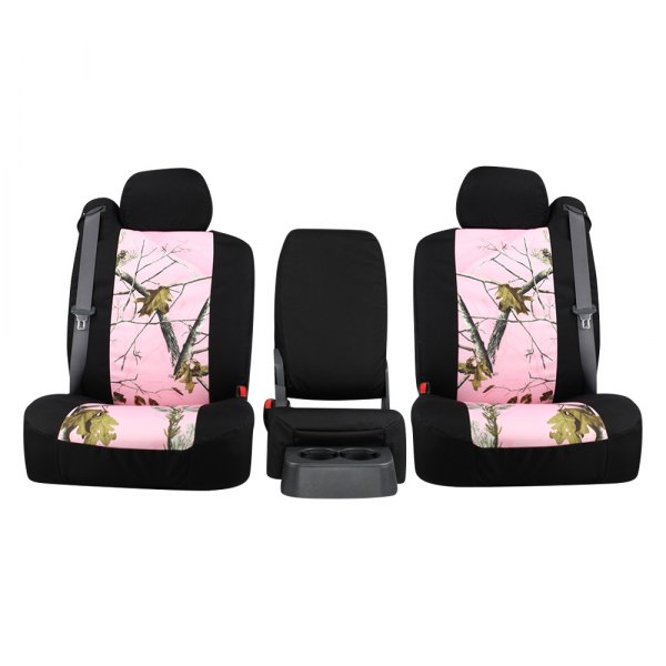  Northwest Seat Covers® - Realtree™ 2nd Row Camo AP Pink Sport Custom Seat Covers