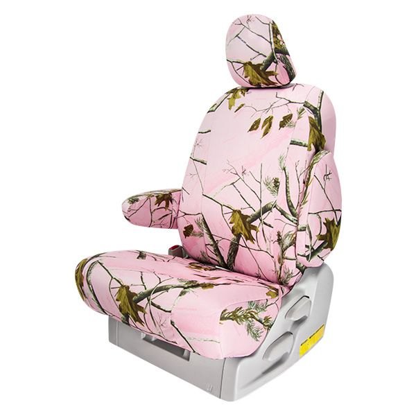  Northwest Seat Covers® - Realtree™ 2nd Row Camo AP Pink Custom Seat Covers