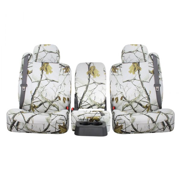  Northwest Seat Covers® - Realtree™ 2nd Row Camo AP Snow Custom Seat Cover