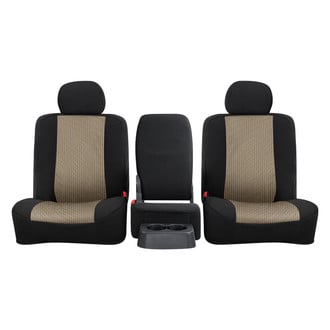 Northwest Seat Covers® - Cool Sport™ 1st Row Tan Custom Seat Cover