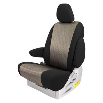 Northwest Seat Covers® - Cool Sport™ 1st Row Tan Custom Seat Covers