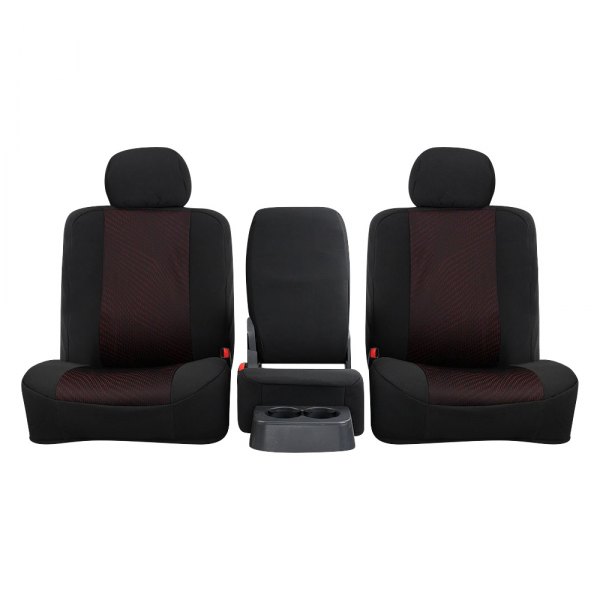  Northwest Seat Covers® - Cool Sport™ 1st Row Dark Red Custom Seat Cover
