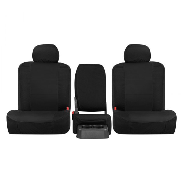  Northwest Seat Covers® - Neo-Ultra™ 1st Row Black Custom Seat Covers