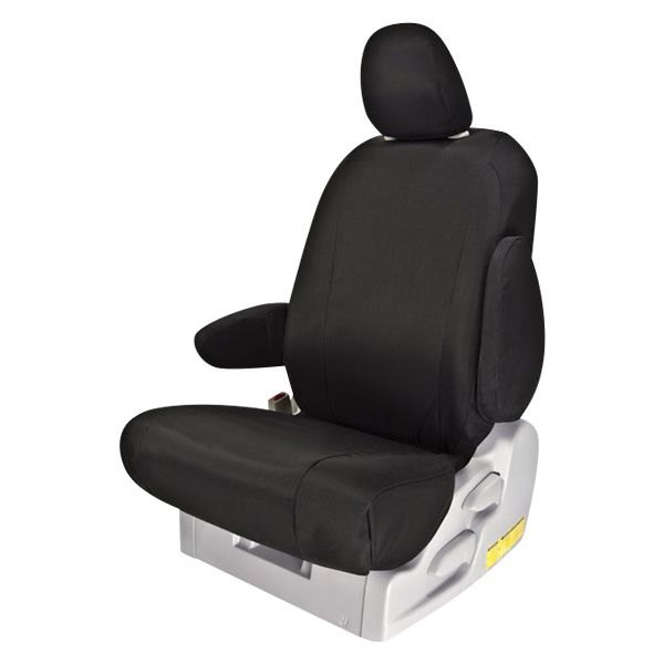  Northwest Seat Covers® - WorkPro™ Atomic™ 1st Row Black Custom Seat Covers