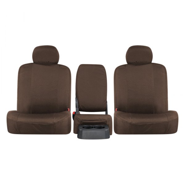  Northwest Seat Covers® - WorkPro™ Atomic™ 1st Row Dark Saddle Custom Seat Cover