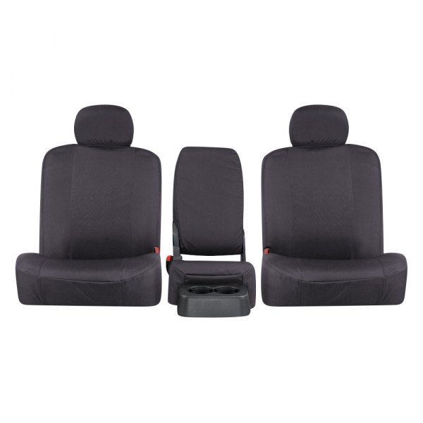  Northwest Seat Covers® - WorkPro™ Atomic™ 1st Row Gray Custom Seat Covers