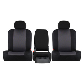 Northwest Seat Covers® - WorkPro™ Atomic™ 1st Row Gray Sport Custom Seat Cover