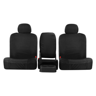 Northwest Seat Covers® - WorkPro™ Ballistic™ 1st Row Black Custom Seat Cover