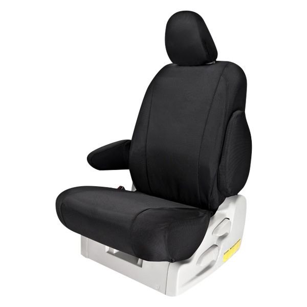  Northwest Seat Covers® - WorkPro™ Ballistic™ 1st Row Black Custom Seat Covers
