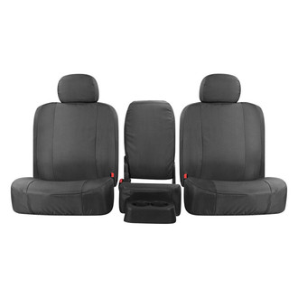 Northwest Seat Covers® - WorkPro™ Ballistic™ 1st Row Gray Custom Seat Cover