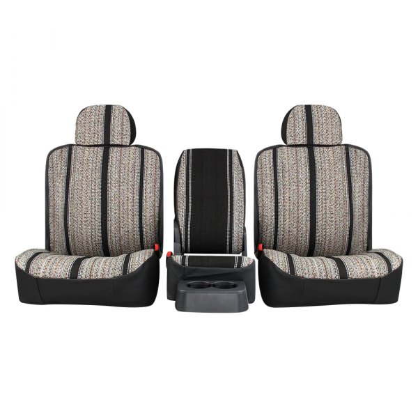  Northwest Seat Covers® - WorkPro™ Saddle Blanket™ 1st Row Black Custom Seat Cover