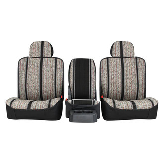 Northwest Seat Covers® - WorkPro™ Saddle Blanket™ 1st Row Black Custom Seat Cover