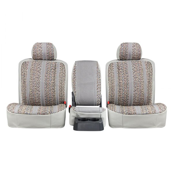  Northwest Seat Covers® - WorkPro™ Saddle Blanket™ 1st Row Gray Custom Seat Cover