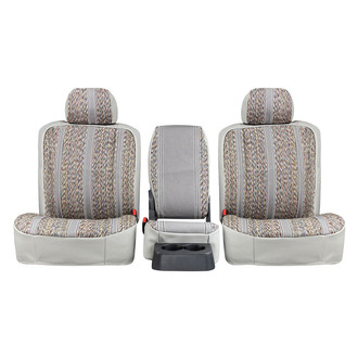 Northwest Seat Covers® - WorkPro™ Saddle Blanket™ 1st Row Gray Custom Seat Cover