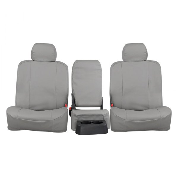 Northwest Seat Covers® - WorkPro™ Vinyl™ 1st Row Gray Custom Seat Cover
