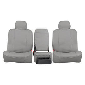 Northwest Seat Covers® - WorkPro™ Vinyl™ 1st Row Gray Custom Seat Cover