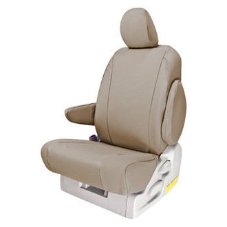 Northwest Seat Covers® - WorkPro™ Vinyl™ 1st Row Tan Custom Seat Covers