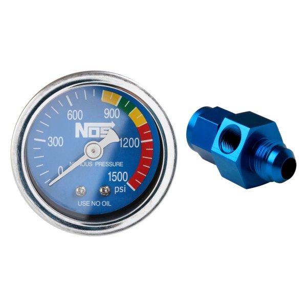 Nitrous Oxide Systems® - 1-1/2" Mechanical Nitrous Pressure Gauge, 0-1500 PSI