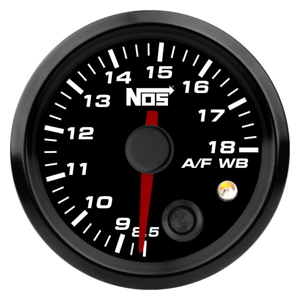 Nitrous Oxide Systems® - Analog Style 2-1/16" Standalone Air/Fuel Wideband Gauge Kit, Black