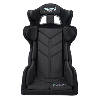 NRG Innovations® - Prisma FIA Halo Nitros Series Black Fabric Full Bucket Racing Seat