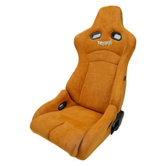 NRG Innovations® - PRISMA™ Series Reclinable Bucket Racing Seats, Tan