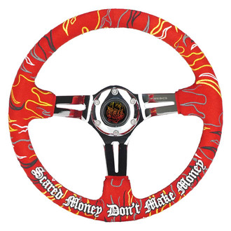 NRG Innovations® - 3-Spoke Ryan Litteral V3 Reinforced Steering Wheel