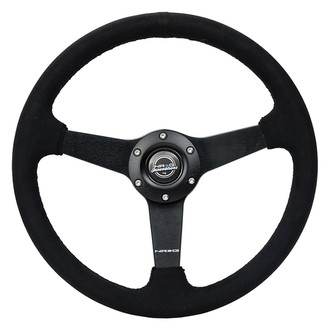 NRG Innovations® - 3-Spoke Alcantara Steering Wheel