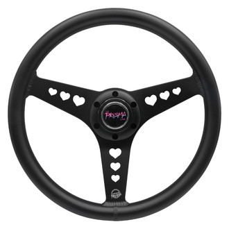 NRG Innovations® - All Aluminum Steering Wheel with Ergonomic Grip