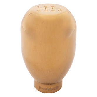 NRG Innovations® - Manual Type-R Weighted 6-Speed Pattern Chrome Gold Shift Knob
