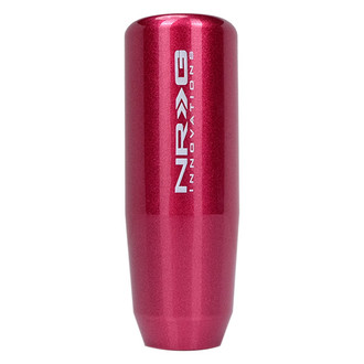 NRG Innovations® - Short Shifter Style Weighted Fushia Sparkly Shift Knob