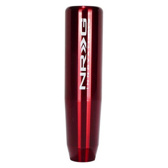NRG Innovations® - Long Shifter Style Weighted Red Shift Knob