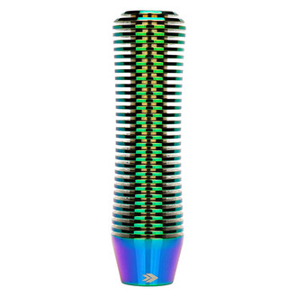 NRG Innovations® - Heat Sink Curvy Short Neo Chrome Shift Knob