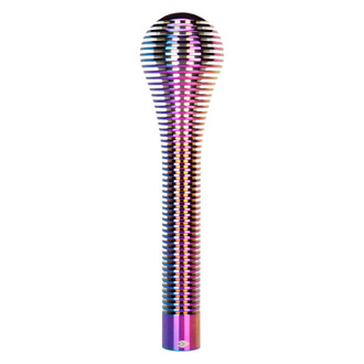 NRG Innovations® - Heat Sink Bubble Head Long Neo Chrome Shift Knob
