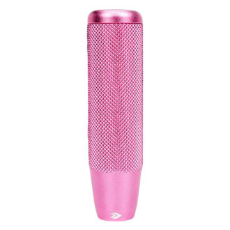 NRG Innovations® - Knurl Hidden Gem Short Pink Shift Knob