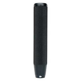 NRG Innovations® - Knurl Hidding Gem Long Black Shift Knob