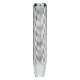 NRG Innovations® - Knurl Hidding Gem Long Gun Metal Shift Knob
