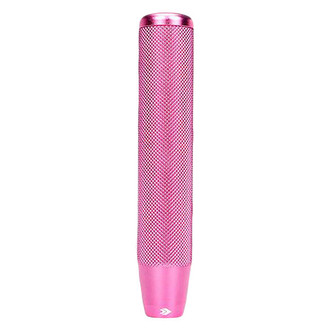 NRG Innovations® - Knurl Hidding Gem Long Pink Shift Knob