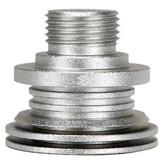 NRG Innovations® - Silver Shift Boot Retainer