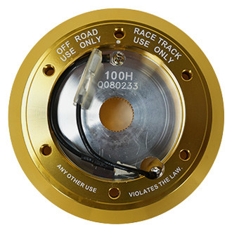 NRG Innovations® - Chrome Gold Short Hub Adapter