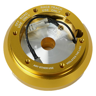 NRG Innovations® - Chrome Gold Short Hub Adapter