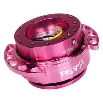 NRG Innovations® SRK-222PK-PK - 2.0 Heart Cutout Pink Quick Release