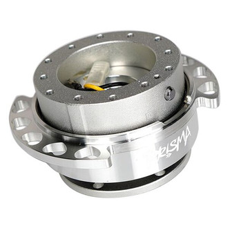 NRG Innovations® - 2.0 Heart Cutout Silver Quick Release