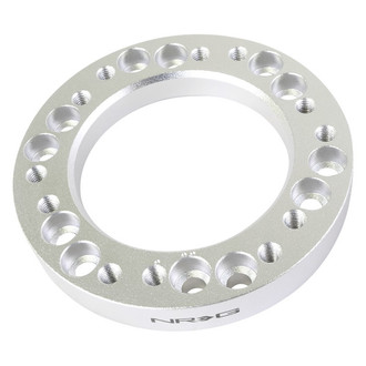 NRG Innovations® - Silver 1/2" Steering Wheel Hub Extension Spacer