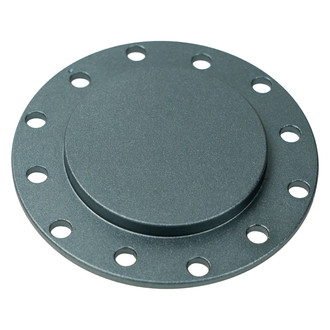 NRG Innovations® - Gun Metal Flush Horn Delete Plate