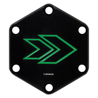 NRG Innovations® - Hexagonal Style Horn Button Plate