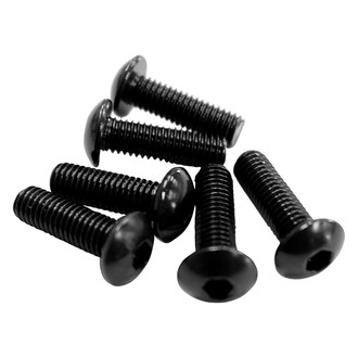 NRG Innovations® - Black Conical Steering Wheel Screw Kit