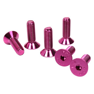 NRG Innovations® - Pink Conical Steering Wheel Screw Kit